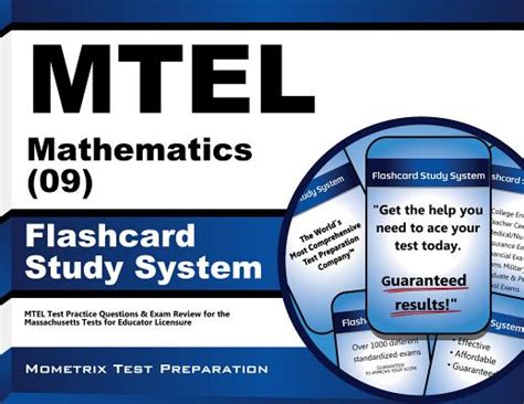 Mtel Mathematics 09 Flashcard Study System Mtel Test Practice Questions Exam Review For The Massachusetts Tests For Educator Licensure Cards