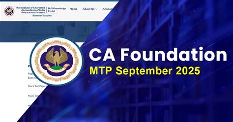 Mtp Ca Foundation