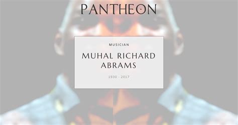 muhal richard abrams biography