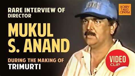 mukul anand biography template