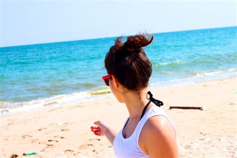 mulheres na praia