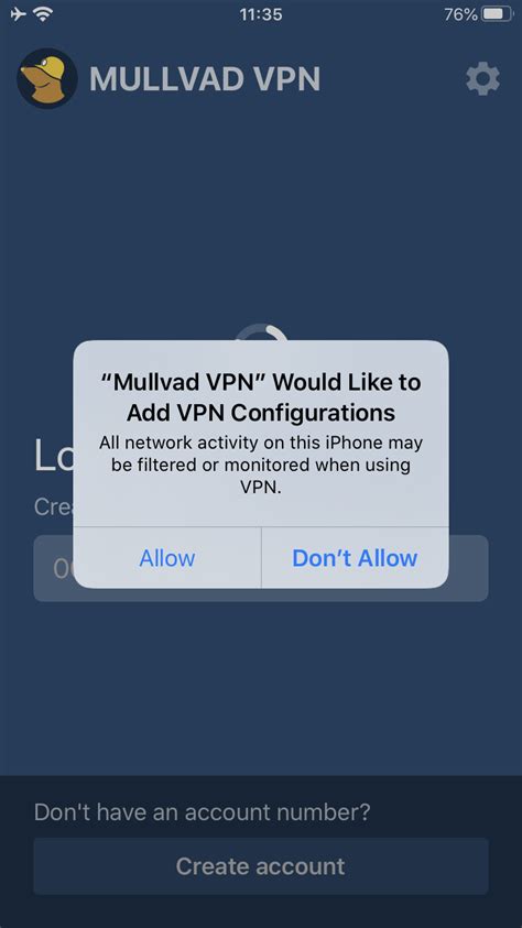 mullvad max connections
