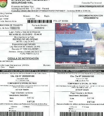 Multas Entre Rios