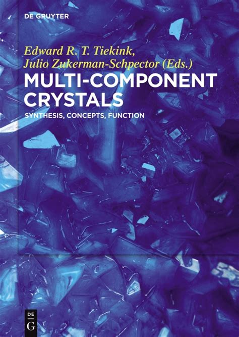 multi component crystals synthesis concepts funct