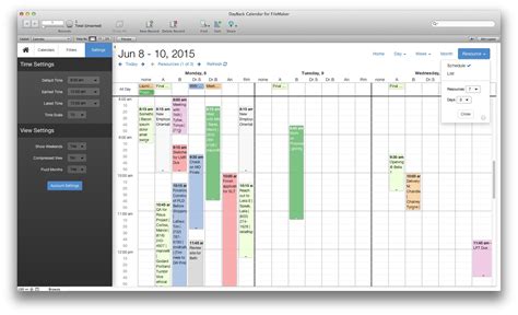 Multi Resource Scheduling