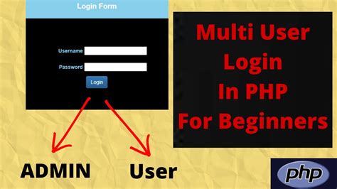 multi user login php