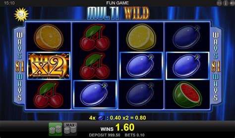 multi wild slot game spie