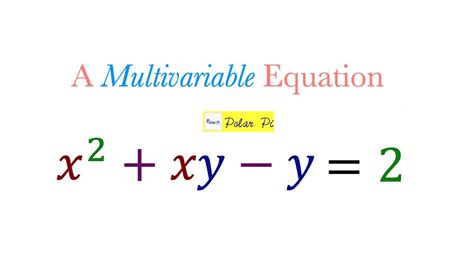 multi-variable equation dating algorithm