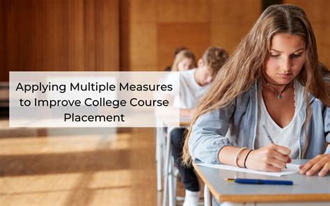 Multiple Measures For Placement In Ge B4 Math Measurement Math - Measurement Math