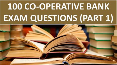 Read Multiple Questions And Answers On Cooperative Bank 
