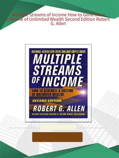 Read Online Multiple Streams Of Income How To Generate A Lifetime Of Unlimited Wealth 5 Cds 6 Hours 