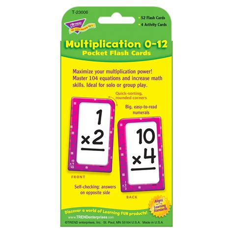 Multiplication 0 To 12 Flash Cards By Brighter Multiplication Flash Cards For 3rd Grade - Multiplication Flash Cards For 3rd Grade