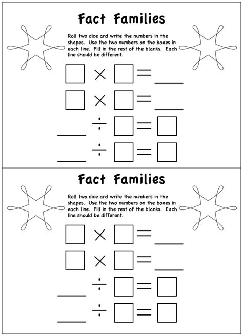 Multiplication And Division Facts Activity Booklet Yr 7 Multiplication And Division Facts - Multiplication And Division Facts