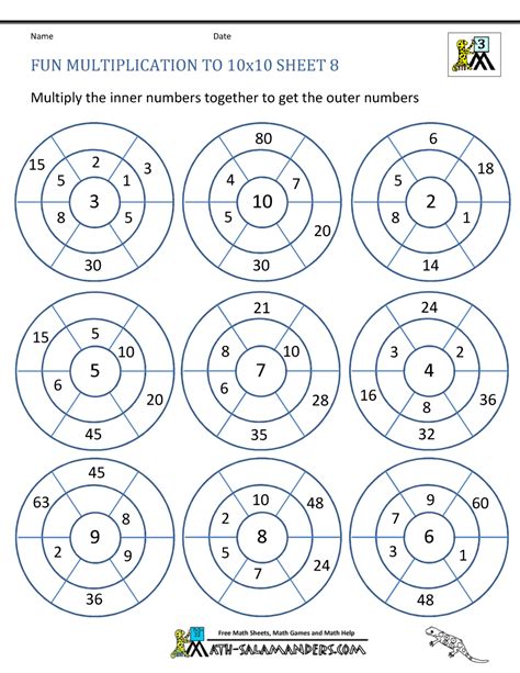 Multiplication Math Worksheets Math Is Fun Math Ws - Math Ws