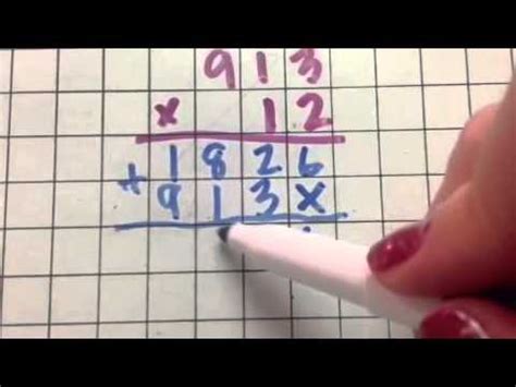 Multiplication Using Graph Paper Youtube Multiplication On Graph Paper - Multiplication On Graph Paper