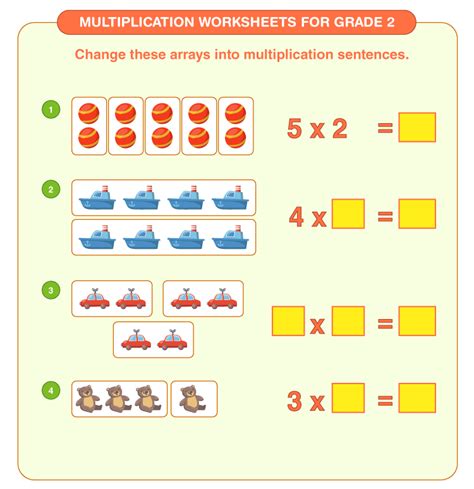 Multiplication Worksheet For Grade 2 Worksheet Multiplication Grade 2 - Worksheet Multiplication Grade 2