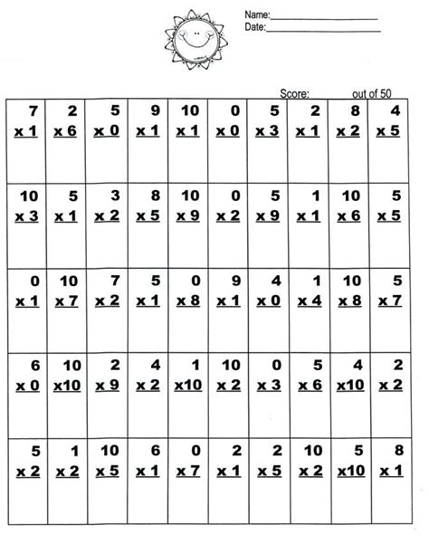 Multiplication Worksheets For 3rd Grade Math Salamanders 3rd Grade Multiplication Facts Worksheets - 3rd Grade Multiplication Facts Worksheets