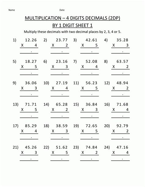 Multiplication Worksheets K5 Learning Multiply By 5 Worksheet - Multiply By 5 Worksheet
