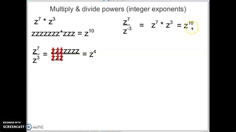 Multiply Amp Divide Powers Integer Exponents Khan Academy Integer Exponents Worksheet With Answers - Integer Exponents Worksheet With Answers