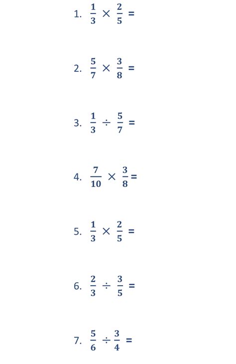 Multiplying And Dividing Fractions And Multiplying Mixed Numbers Fraction Multiplication And Division - Fraction Multiplication And Division