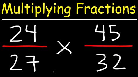 Multiplying Fractions The Easy Way Youtube Ways To Multiply Fractions - Ways To Multiply Fractions