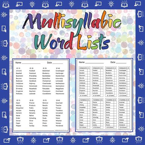 Multisyllabic Activities Archives Use My Mind Save Your List Of Multisyllabic Words 5th Grade - List Of Multisyllabic Words 5th Grade