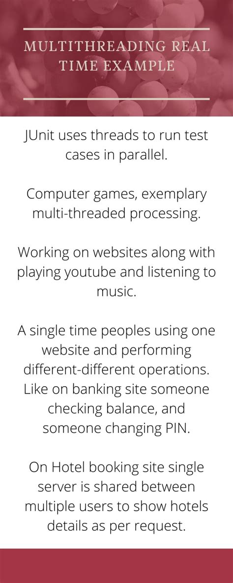 multithreading real time example in java