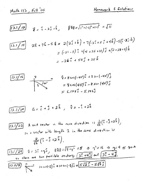Multivariable Calculus Notes