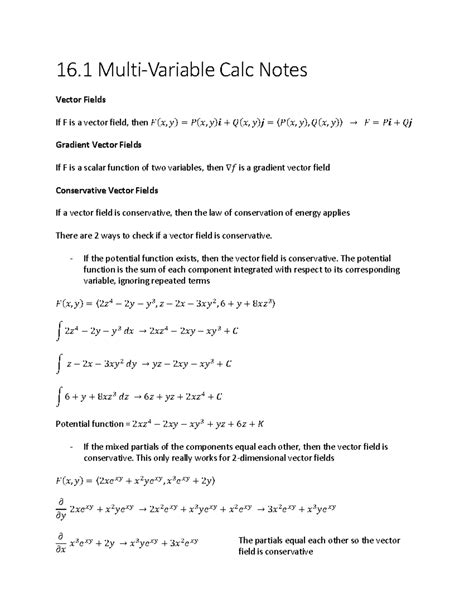 Download Multivariable Calculus Chapter 16 
