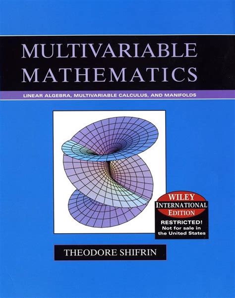 Read Online Multivariable Mathematics Shifrin Solutions Manual 