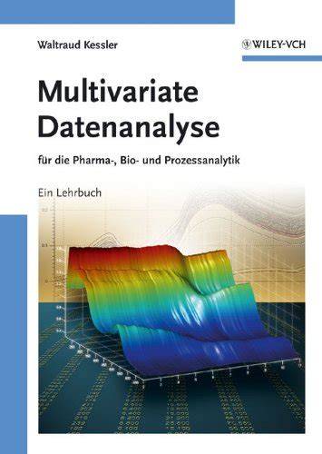multivariate datenanalyse spezielle ausgabe fur f