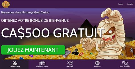 mummys gold casino en ligne
