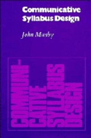 Read Munby Communicative Syllabus Design Pdf Yxexyjex 