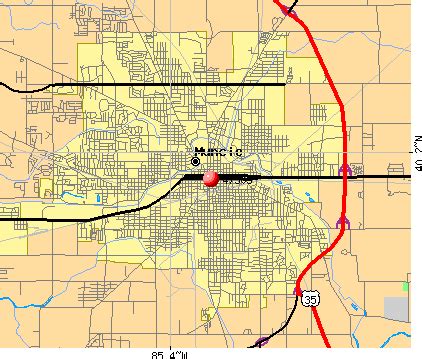 muncie indiana zip code