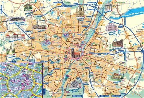 Munich City Map