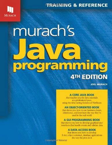 Read Online Murach Java Programming Book Exercise Solutions Pdf 