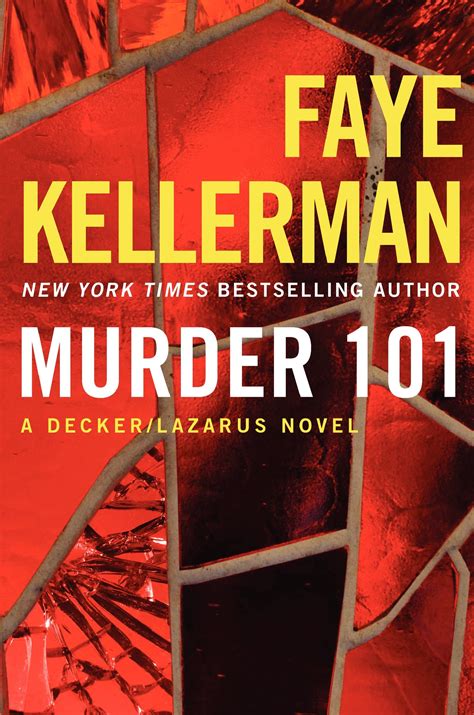 murder 101 a decker lazarus novel decker lazarus no