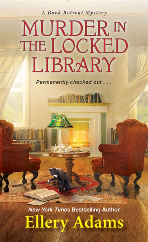 murder in the locked library a book retreat myste