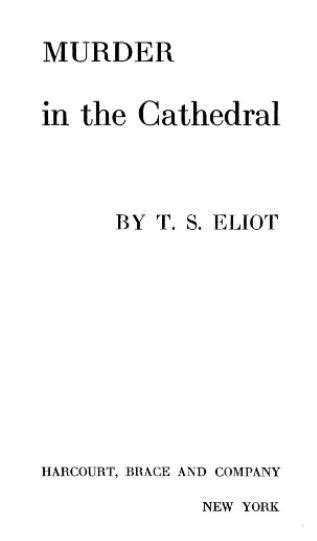 Download Murder In The Cathedral Ftee Download Pdf 