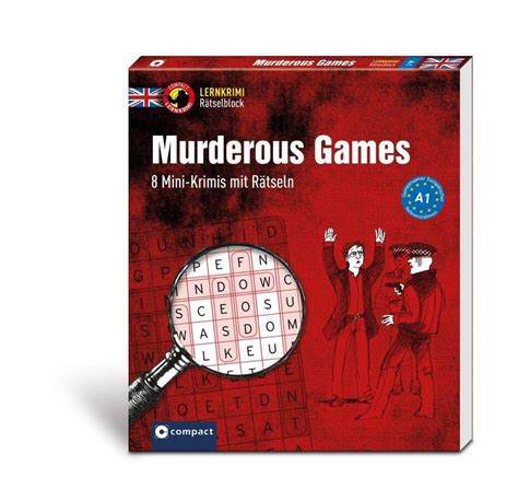 Murderous Games A1 8 Mini Krimis Mit Ratseln Comp