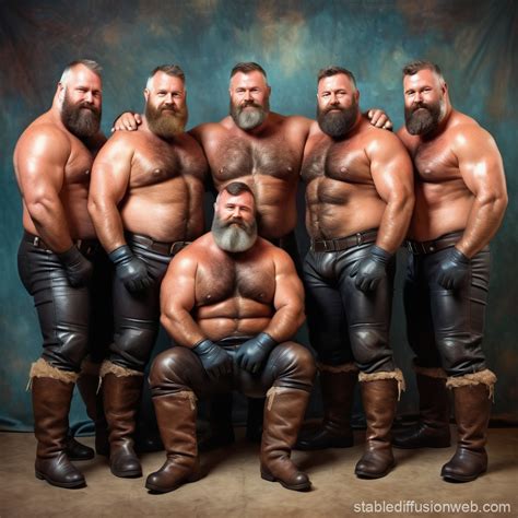 muscle bear nude