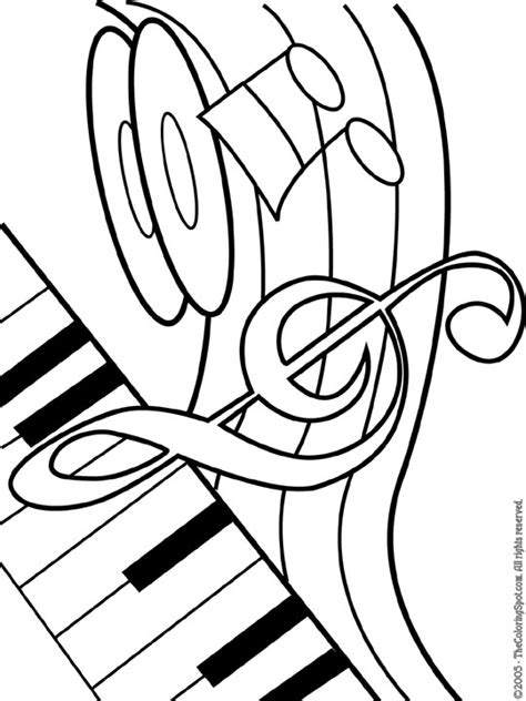 Music Coloring Pages Audio Stories For Kids Free Music Coloring Pages For Kids - Music Coloring Pages For Kids