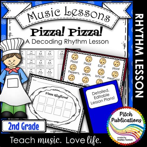 Music Composition Lesson Plan On Pizza Rhythms 2nd Grade Rhythm Worksheet - 2nd Grade Rhythm Worksheet
