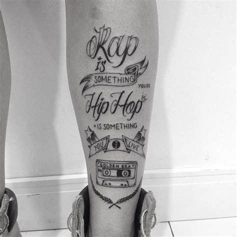 Music Hip Hop Tattoos