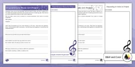 Music Ks2 Worksheets My Music Responses Activity Twinkl Using Music To Express Feelings Worksheet - Using Music To Express Feelings Worksheet