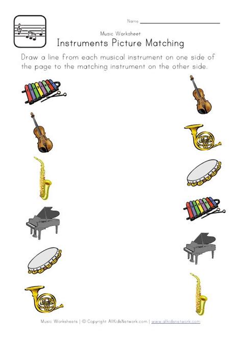 Music Worksheet Kindergarten   Lessonsense Com 8211 Worksheets Crafts Lessonplans - Music Worksheet Kindergarten