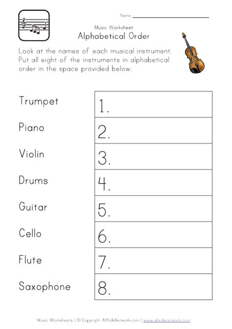 Music Worksheets In Abc Laminated 8211 Berg Music Music Symbols Worksheet - Music Symbols Worksheet