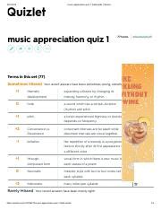 Read Online Music Appreciation Quiz 1 Answers Connect Mcgraw Hill 