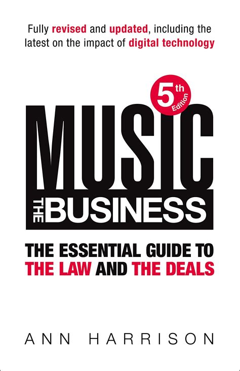 Download Music The Business The Essential Guide To The Law And The Deals 