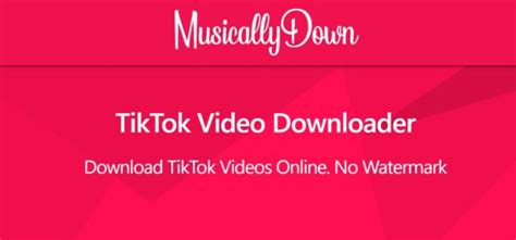 Musicallydown Tiktok Video
